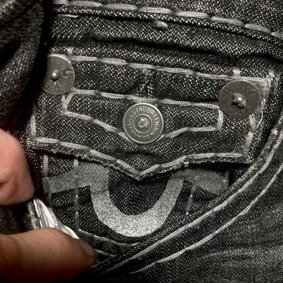 NWT Rare True Religion Ricky and Jimmy Super T RFLKT Complete Denim set - Picture 4 of 10